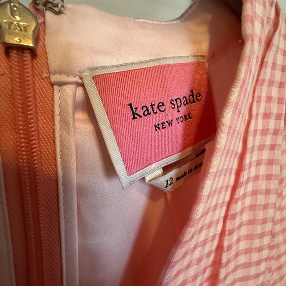 Kate Spade Gingham Burnout Dress - Picture 5 of 5